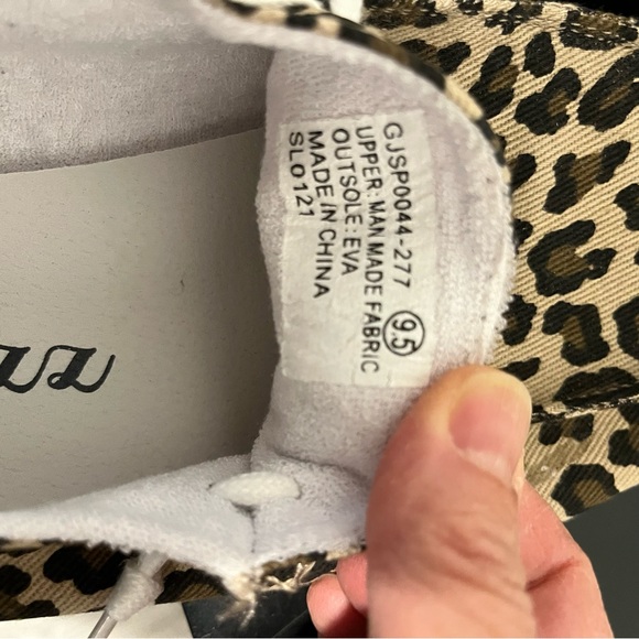 Gypsy Jazz Eva Leopard Shoes Sz 9.5 - Picture 7 of 7